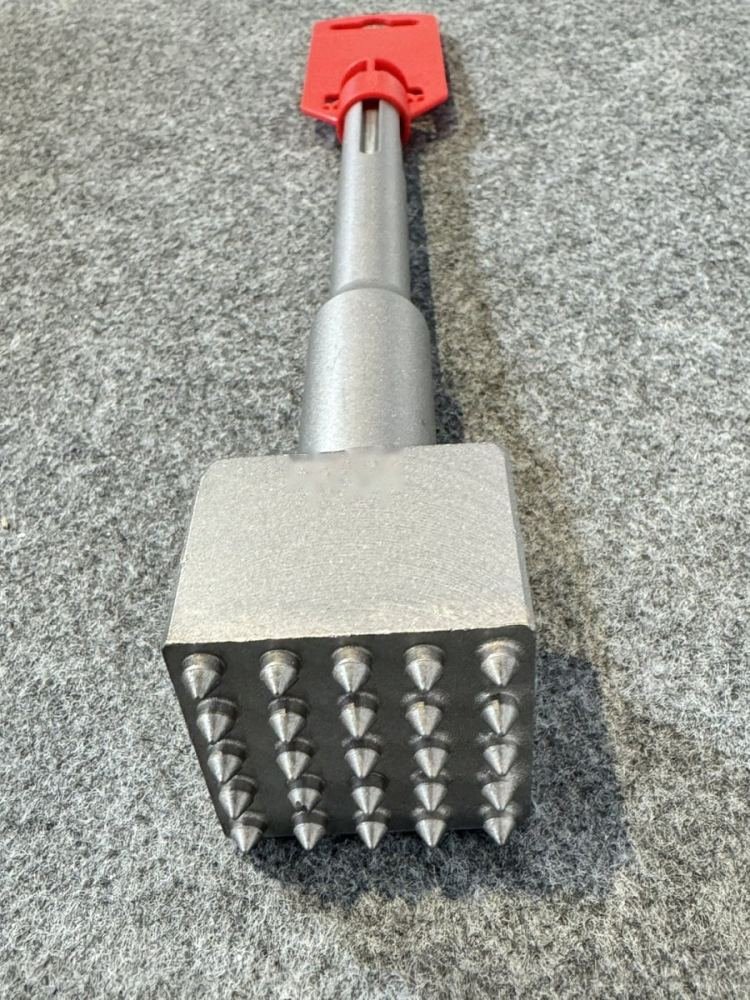 25-point carbide bush hammer head