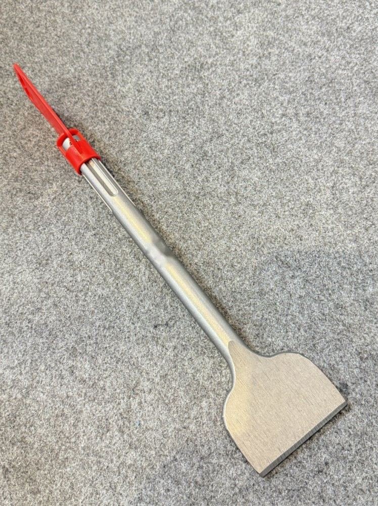 SDS-Max wide flat chisel for tile and plaster removal